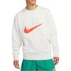 Nike Sweatshirts Men's White Crew Neck Moderate Other DO8892-030