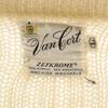 Van Cort 70s 80s Acrylic Vintage Nordic Pattern Long Sleeve Sweater Knit Men's Used