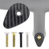 Carbon Fiber Headset Top Cap Bike Headset Stem Cap with Screws for F12 Bike Handlebar Repair Parts Cycling Accessories