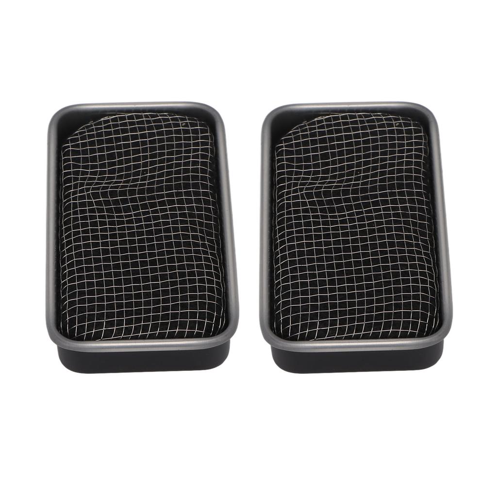 2pcs Alcohol Stove Windproof Mini Portable Camping Stove for Picnic BBQ Camp Hiking Black