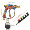 2175PSI Pressure Washer Gun with Graffiti Design Housing, 1/4" Quick Connect Nozzle Kit & Rubber Holder, Fits Karcher K-Series