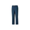 Mmq Solid Color Straight Leg Woven Casual Pants Unisex Bottoms Midnight-Blue 538991-16
