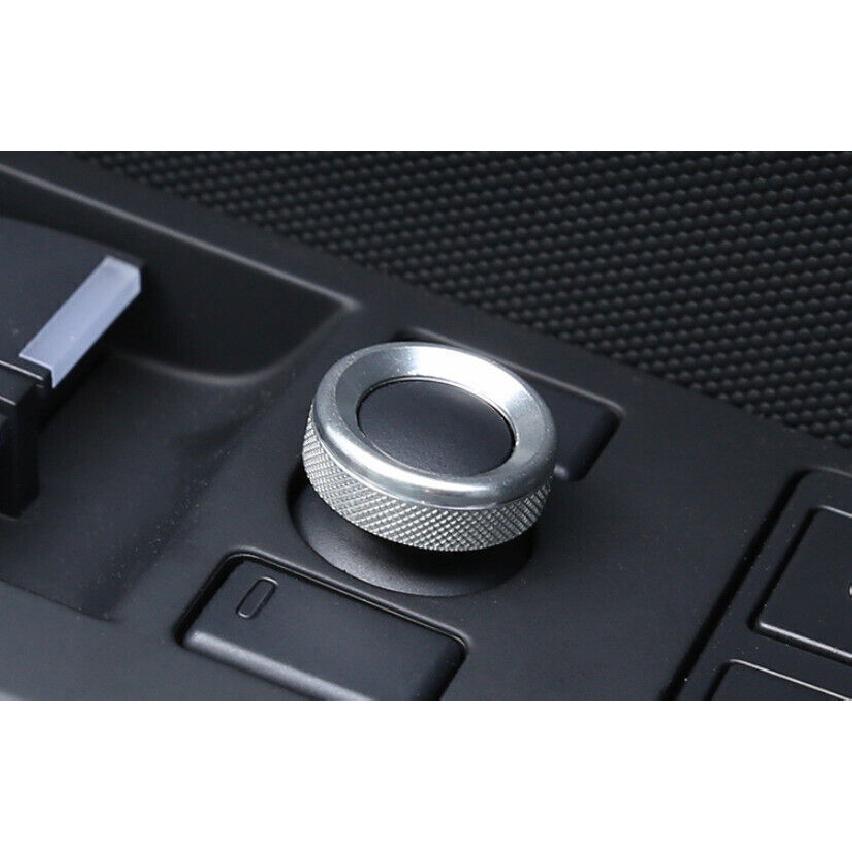 For Range Rover Evoque -23 Silver Aluminum Rear View Mirror Adjustment Knob