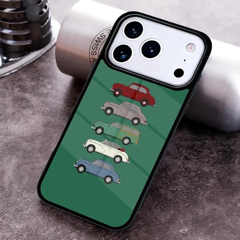 RETRO CLASSIC CARS Phone Case for iPhone 17 16 15 Pro Max Air 14 13 12 11 Plus Shockproof Capa Cover