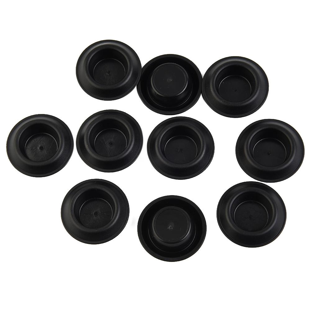 Black Plastic Hole Plugs 60 Piece Assortment for Car Vehicle Sizes