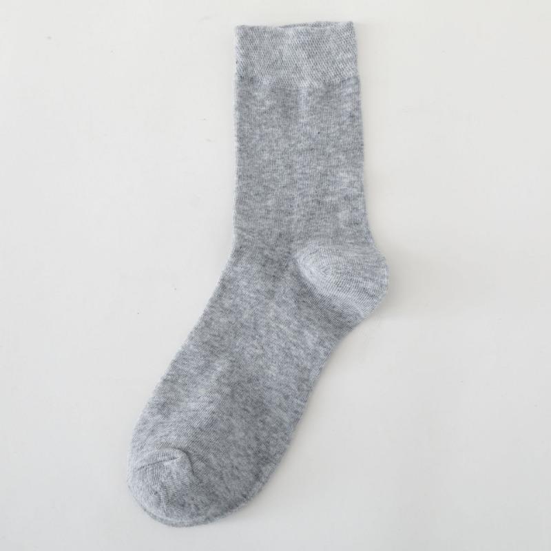 Herren Frühling und Herbst Schweißabsorbierende Deodorierende Business Lange Socken aus Baumwolle