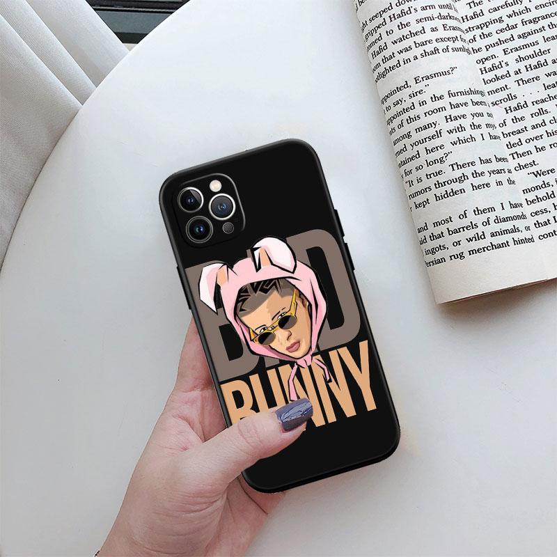 Bad Bunny New High-End Cover Phone Case for iPhone 16 15 14 13 Pro Max Plus Mini