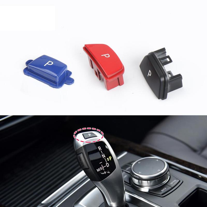 Car Gear Lever Auto Parking Switch Cap Letter P Button For BMW 3 5 7 X3 X4 X5 X6 Series E90 F30 F10 F01 F25 F15