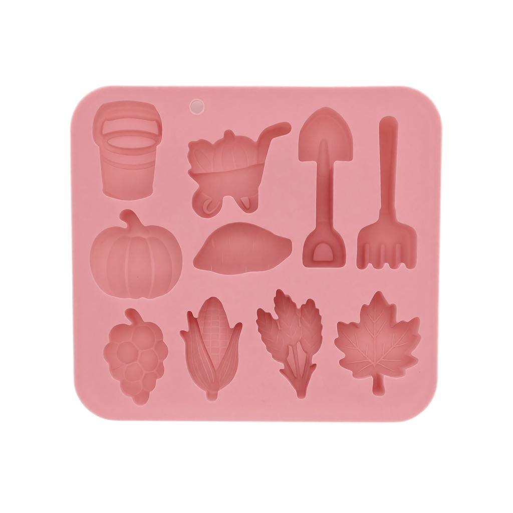 Silicone Maple Leaf and Rice Ear for Resin Casting, Baking, Candy, Chocolate and Baby Food