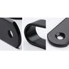 2 Pcs Snowboard Wall Mount Hooks Punching Great Load Bearing Thickened Heavy Duty Anti-slip Bag Hat Plaque Tools Clothes Surfboard Skateboard