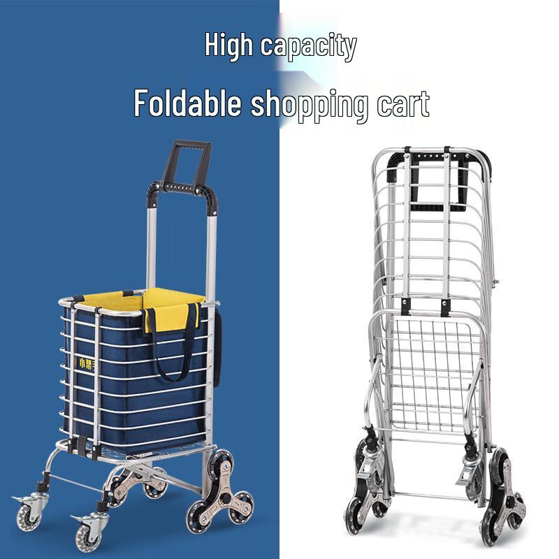 Portable Folding Shopping Trolley