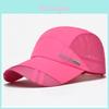 Summer Unisex Cotton Quickdry Baseball Hat With Sun Protection For Outdoor Activities