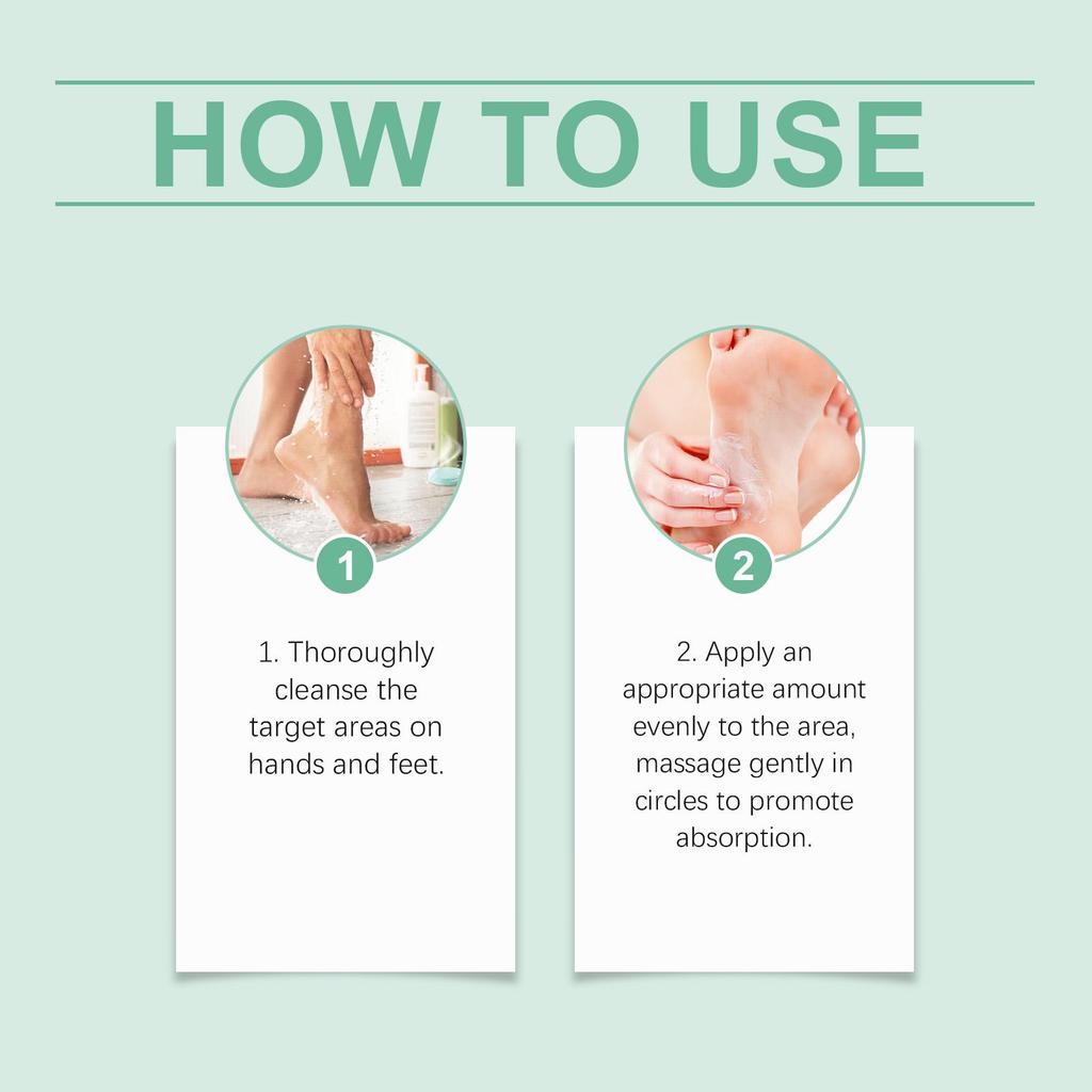 AMZ Nicotinamide Foot Care Cream Moisturizing, Softening, and Elasticizing for Daily Hydration and Smoothness of the Feet.