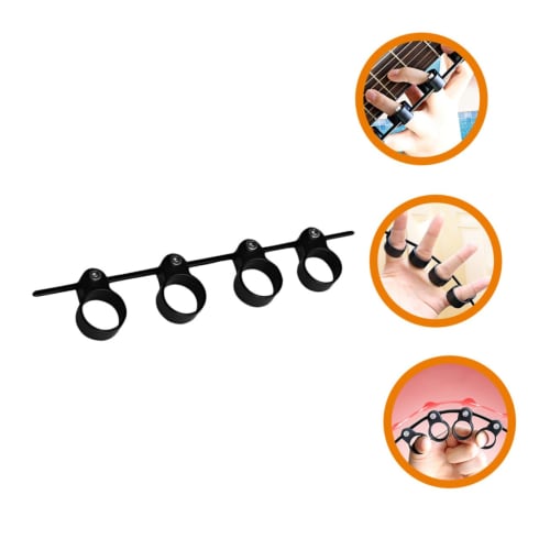 Anneome Musical Instrument Universal Finger Expander Guitar Chord Finger Opener Accessories Aid Artifact Finger Trainer Piano Finger