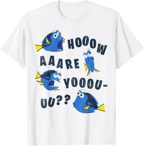 Finding Dory How Are You White TShirt S