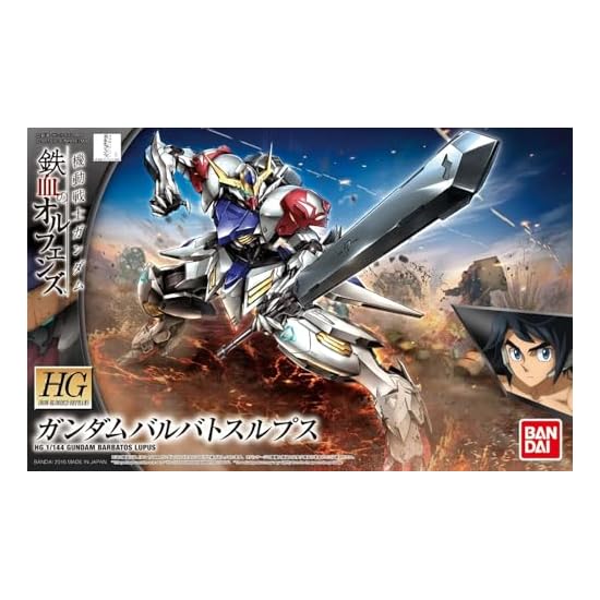 BANDAI SPIRITS HG Mobile Suit Gundam: Iron-Blooded Orphans Gundam Barbatos 1/144 Maßstab Farbcodiert P