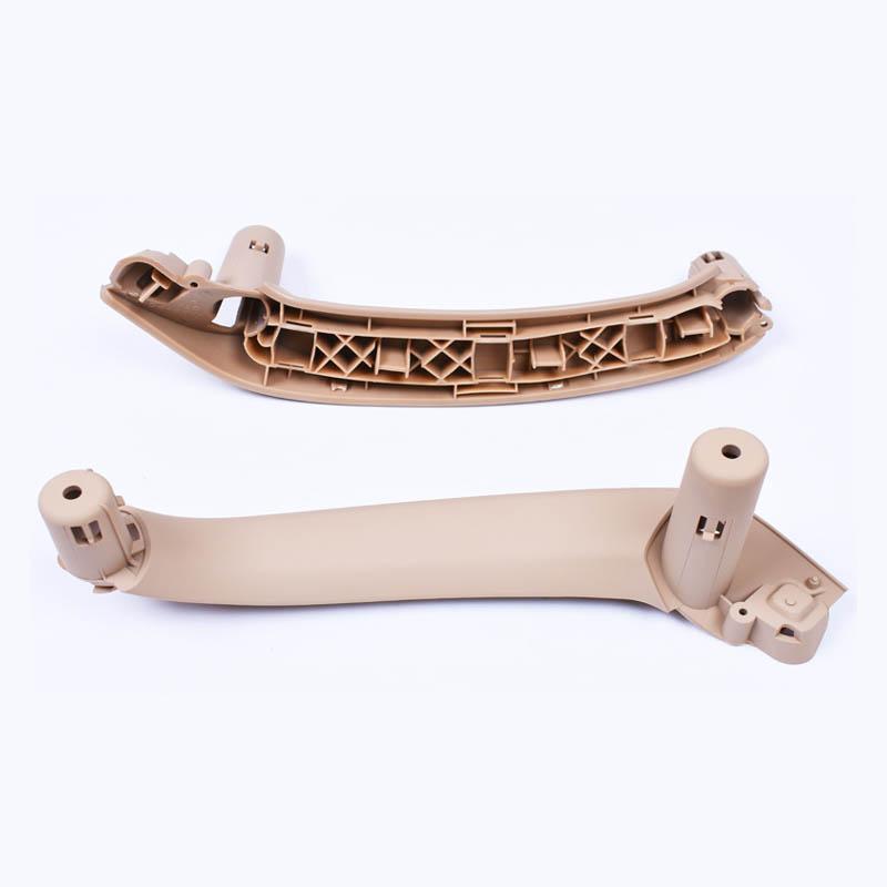 LHD Beige Black Car Left Right Interior Door Handle Inner Door Panel Handle Pull Trim Cover For BMW X3 X4 F25 F26