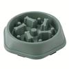 Pet Slow Food Bowl Anti-choking Feeder Thickened Dish Bowl Home Dog Eating Plate Anti-gulping Feeding Supplies Multiple Colors