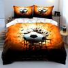 Soccer Ball with Splashes. Bedding Sets Duvet Cover Sets Duvet Covers Pillowcases(1 * Duvet Cover 2 * Pillowcases Without Duvet Insert)