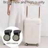 Reliable Functionality Suitcase A83 Double Row Swivel Wheel for Extended Walking