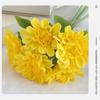 Creative 5 Heads Daisy Artifcial Flower PU Floral Arrangement Simulation Sunflower Daisy Multicolor Photo Props Faux Flower Gift