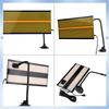 Led Stripe Line Board Paintless Dent Removal Repair Tools With 5M Long Line And Adjustment Holder Yellow Light