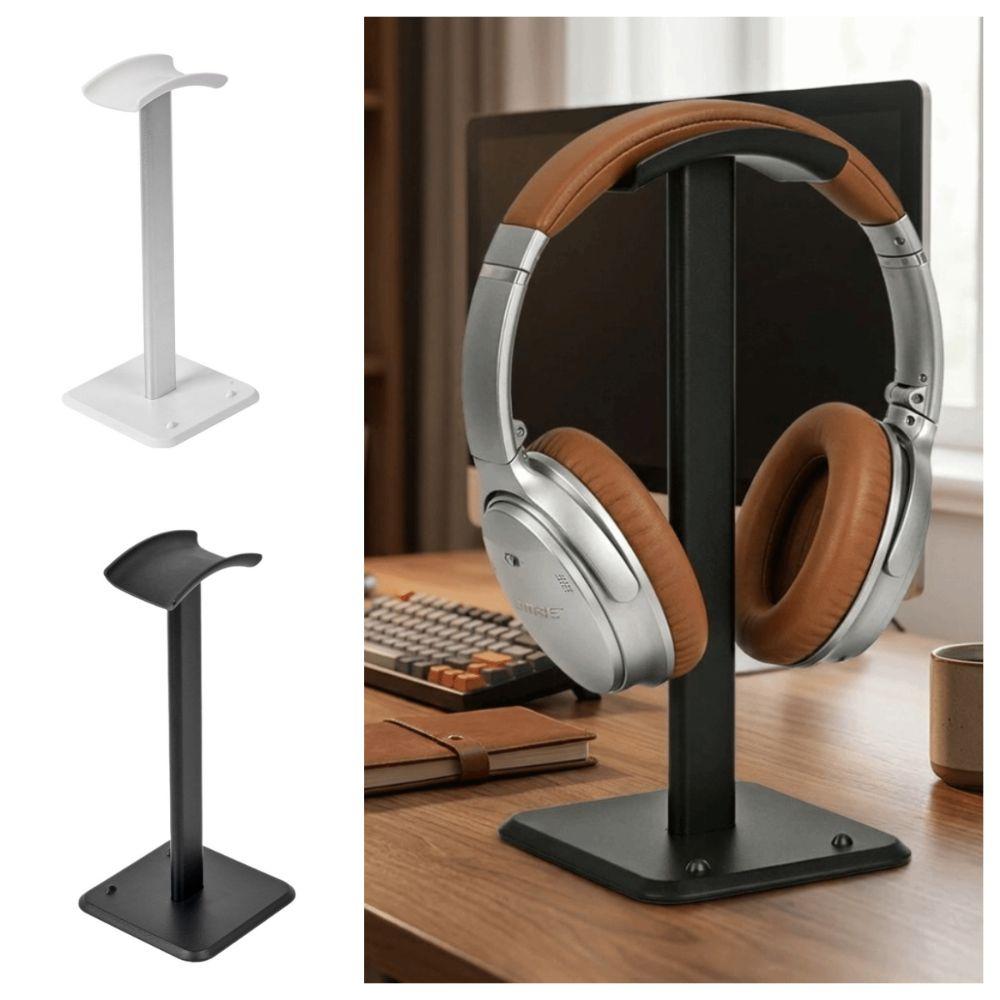 With Phone Stand Headphone Stand Sturdy Earphone Mount Hanger Headset Holder  Gaming Setup