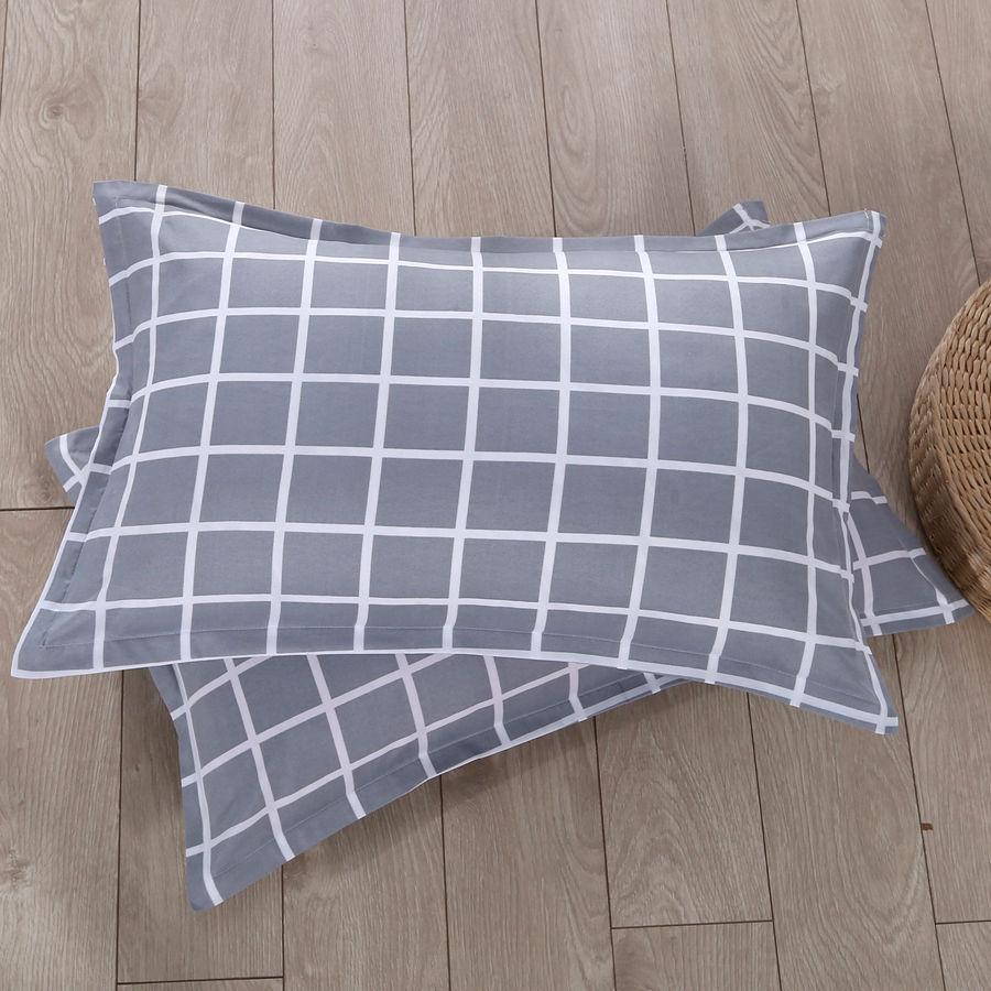 

Постельное белье Модная печать Наволочка Домашняя наволочка Студенческое общежитие Наволочка 48X74см 1pc светло-серый