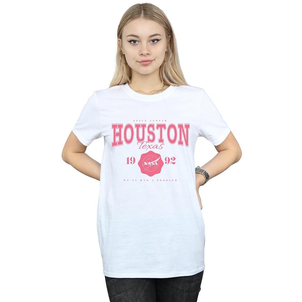 NASA Womens/Ladies Houston We´ve Had A Problem Cotton Boyfriend T-Shirt