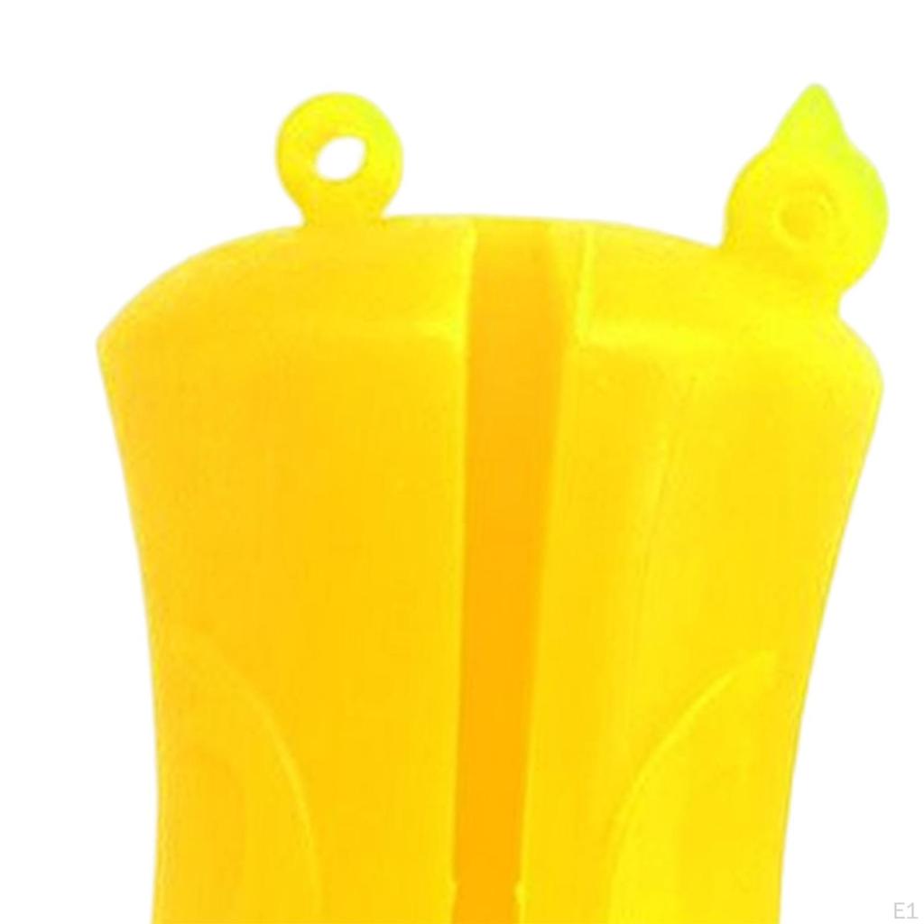 Fishing Rod Fixed Ball Clip Fasteners Flexible Silicone Pole for 2 Section