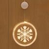 Christmas Decorative Neon LED Light Strings 3D Letter Suction Cup Hanging Lamp Acrylic Pendants Room Atmosphere Colored Lights
