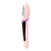 Facial Exfoliation Hair Removing Tool Rechargeable Face Exfoliating Hair Removal Tool with LED Light Pink