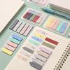 Memo Sticker Paper Office School Supplies Self Adhesive Memo Pad Sticky Notes Bookmark Point It Marker