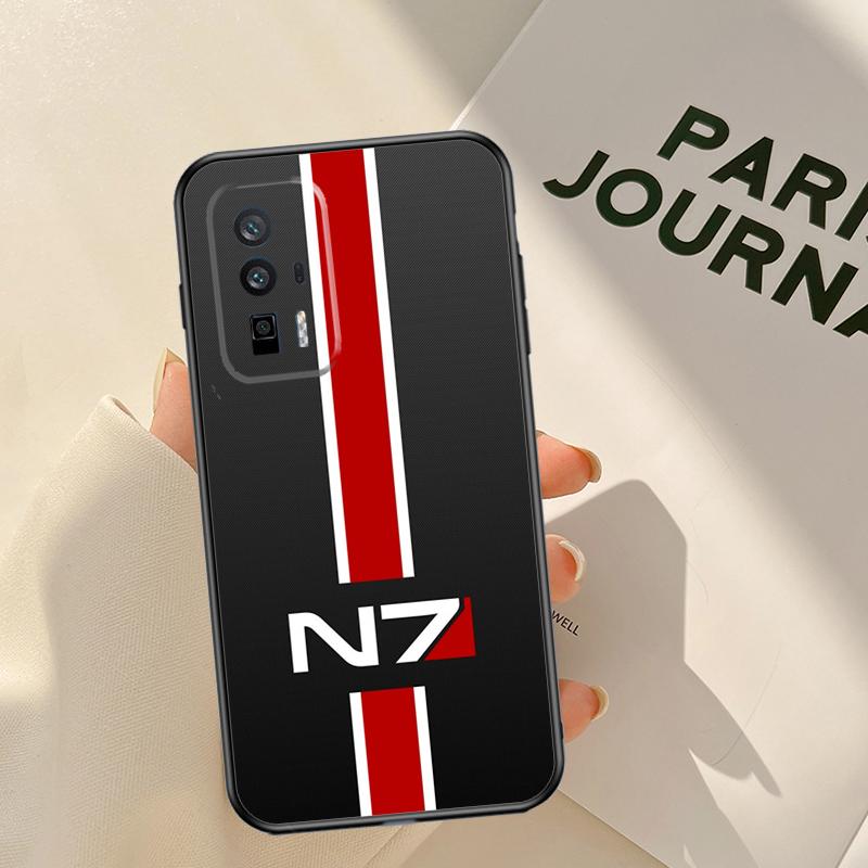 N7 Mass Effect Case For Xiaomi 14 15 Ultra 13T 14T 15T Pro 17 Pro Max POCO X7 Pro X3 X5 X6 F5 F6 F7 F8 Coque