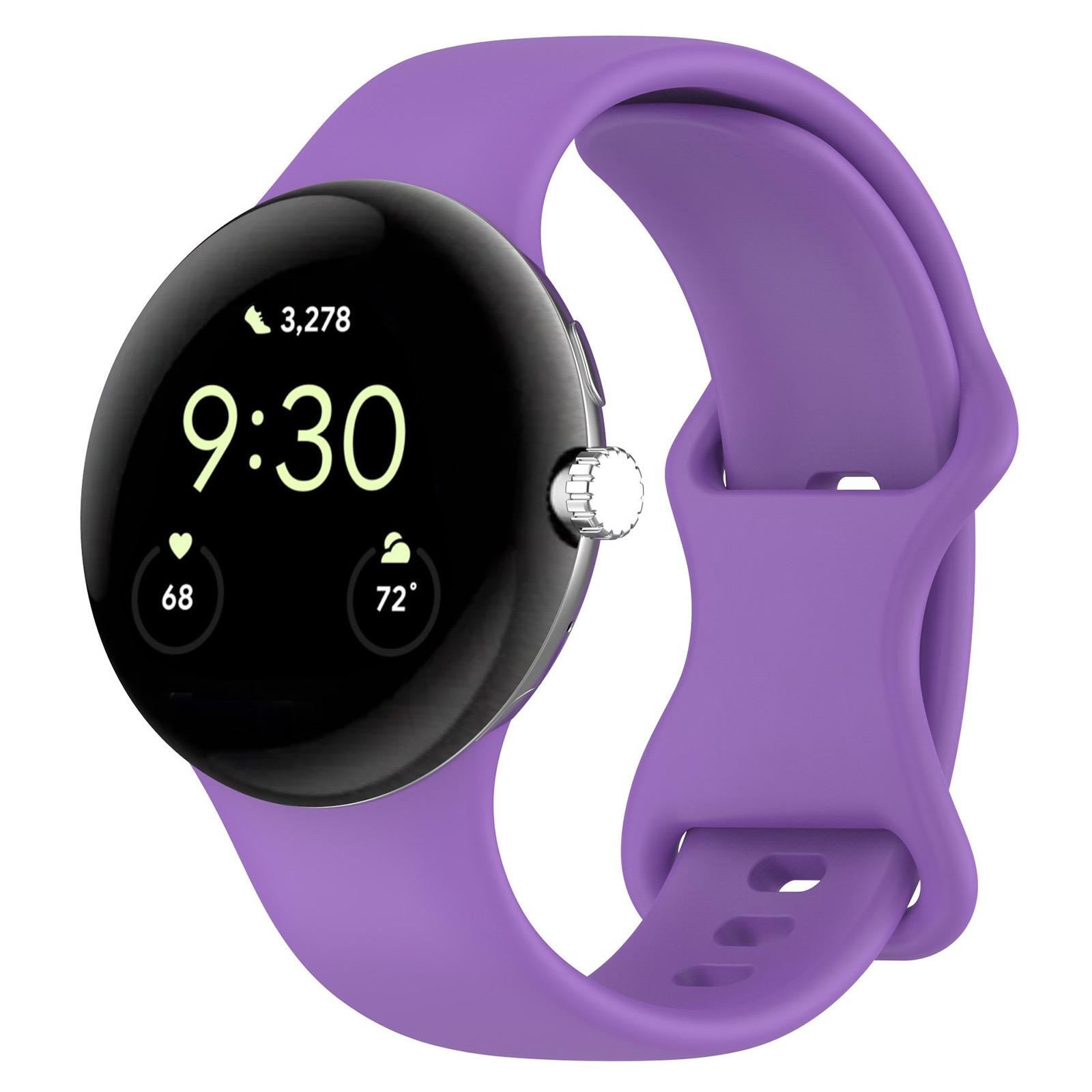 Ultra 41/45mm Classic Silicone Sport Bands Factory-Designed Rubber Strap for Google Smart Watch