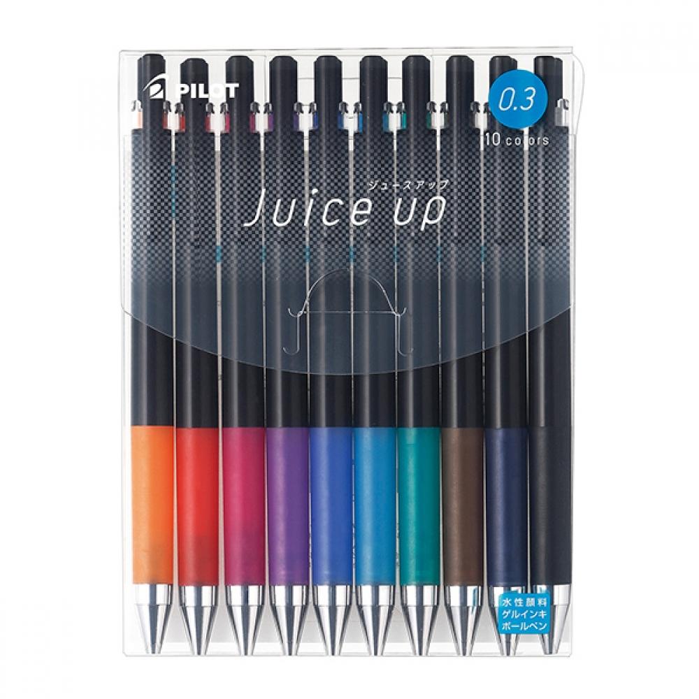 

Шариковые ручки Pilot Gel Ink Juice Up 03, набор из 10 цветов