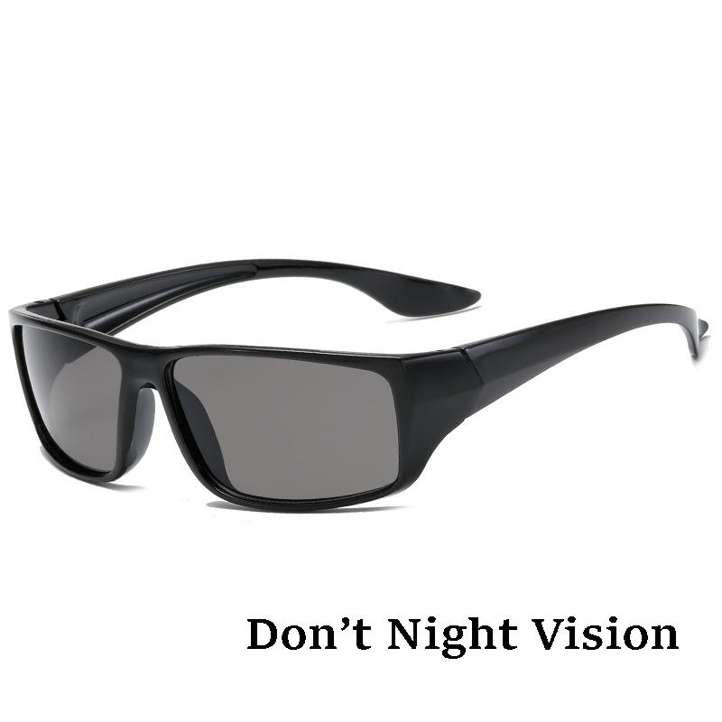 Klassiske nattsyn førerbriller menn kvinner antirefleks gul linse nattkjørebriller