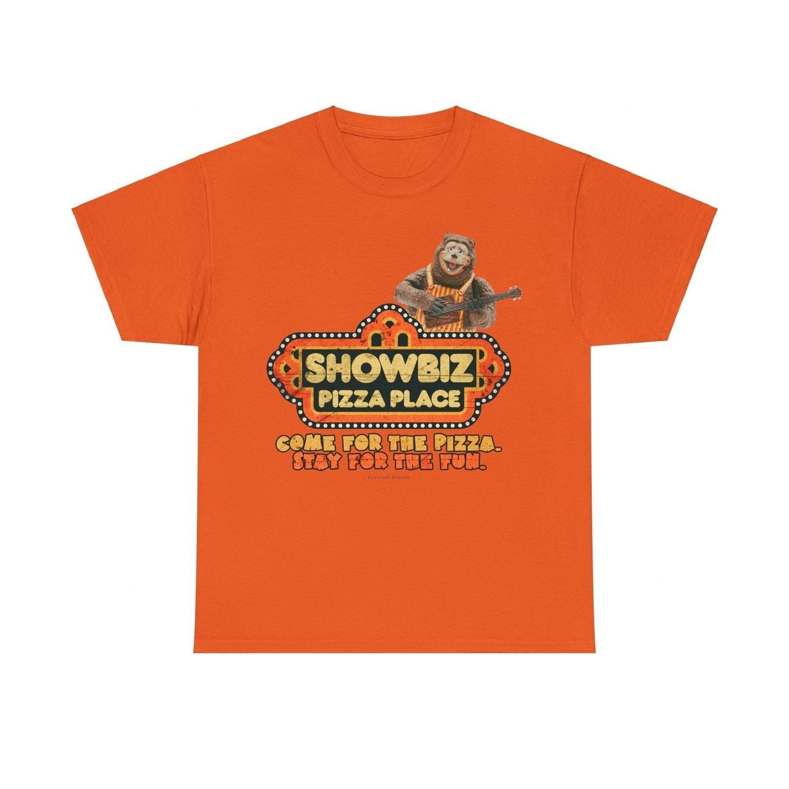 Showbiz Pizza Place Come for The Pizza Tribute T-Shirt S