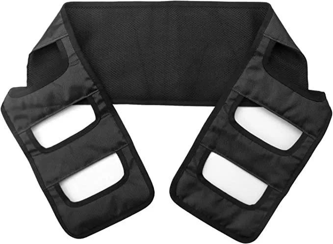 Transfer Belt for Seniors with Handles – Support Belt for Elderly Lifting, Repositioning, and Patient Turning, Black Mobility Assistance Device One Size