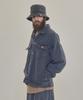 Cargobros Cb Classic Denim Trucker Jacket (Grey)