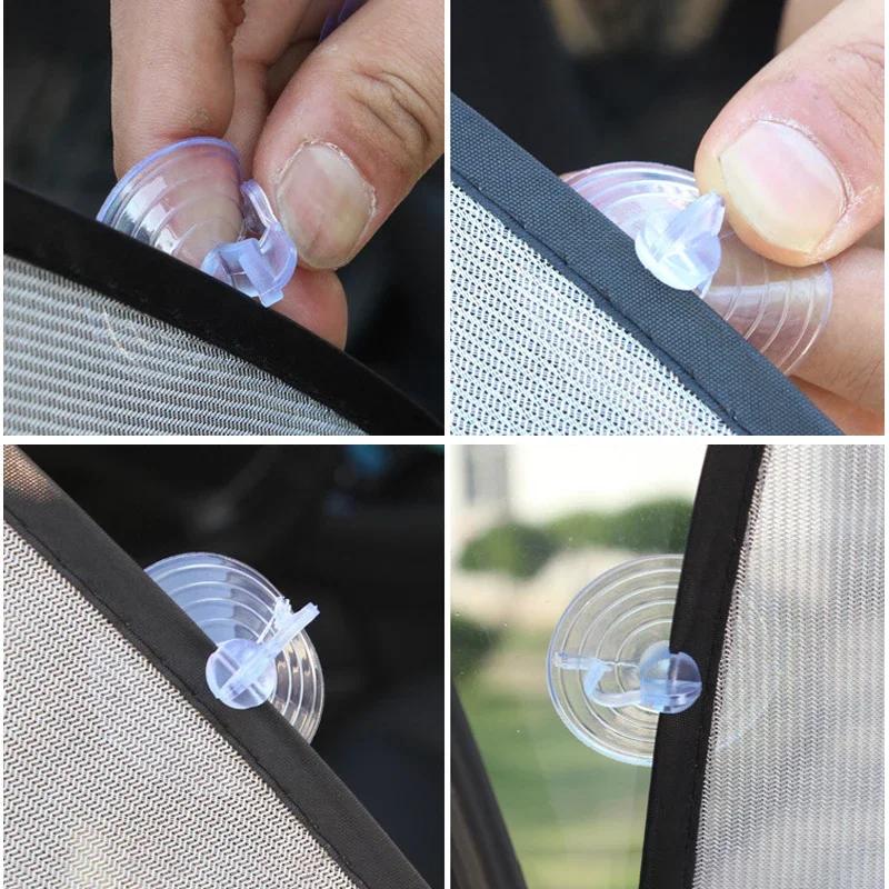 S Magnetic Car Sun Shade Uv Protection Car Curtain Baby Car Window Sunshade Side Window Mesh Sun Visor Summer Protection Film