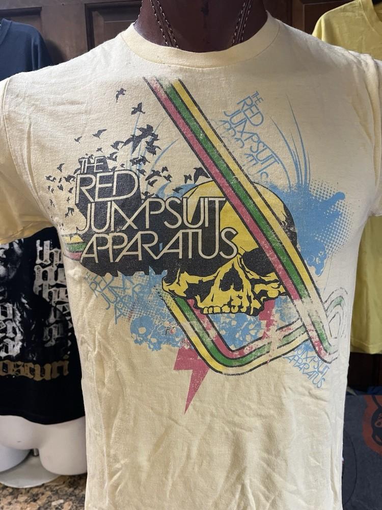 The Red Jumpsuit Apparatus Yellow T-Shirt Cotton Bay Island Unisex T-Shirt XXXXL