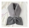 Winter Women Cross Faux Fur Straps Shawl Soft Neck Scarf Girls Ladies Autumn Winter Knitted Scarf