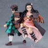 Figma Anime Figure Demon Slayer: Kimetsu No Yaiba Tanjiro Kamado 498 Nezuko Kamado 508 Car And Desktop Decoration Toy Gift