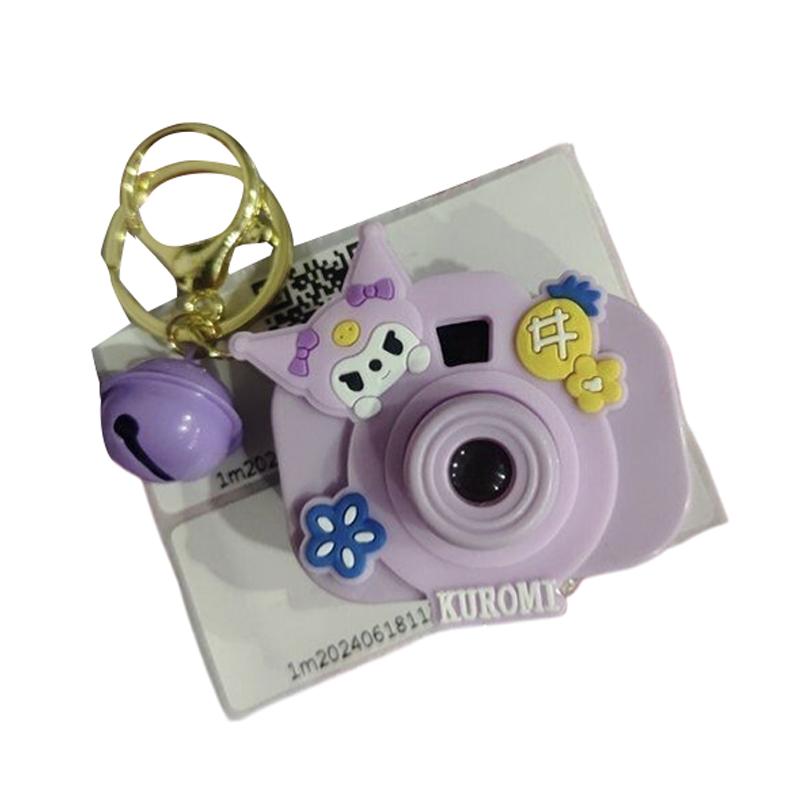 Creative Projection Camera Pendant Keychain Cute Doll Keychain Pendant Fashion Bag Decoration Accessories Children Gifts