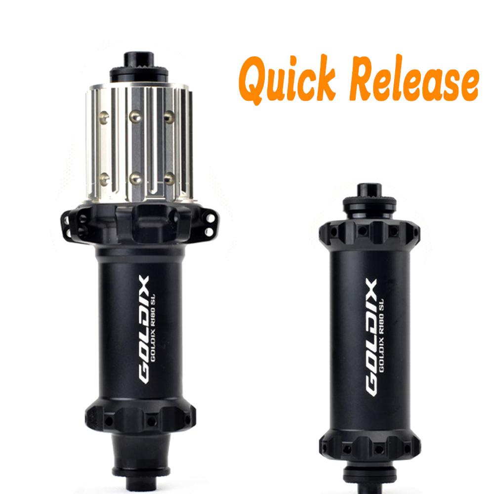 Goldix R180Sl Road Bike Hub Rim Brakes Quick Release Bicycle Hub Ratchets 20-Hole 24-Hole Cube K7 Barulhento Xdr For Shimano