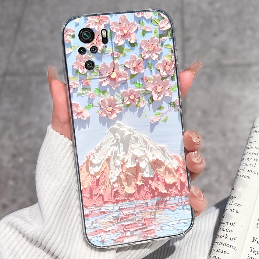 Cute Kitten Phone Case For Redmi Note 10 9 8 7 6 5A Pro 9T 8T 7S 10Lite Soft Casing Screen Protector Top Quality Dustproof Shell For Redmi Clear Cover