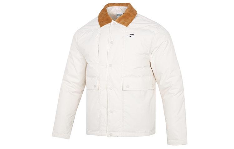 PUMA Down Jackets Men s White Lapel Moderate Other 537868-65 2XL