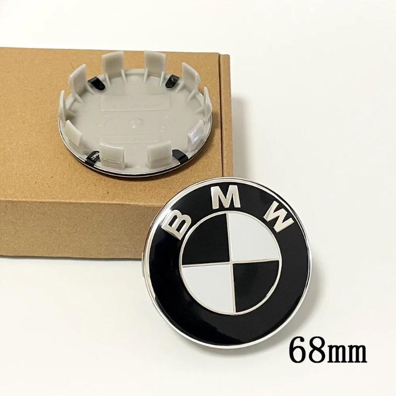 4 peças 68MM Azul Branco 56MM Calotas Centrais de Roda de Carro Tampa de Roda Para BMW E36 E39 E46 E60 E90 E90 F10 F30 G20 G21 G30 G11 F15 X5