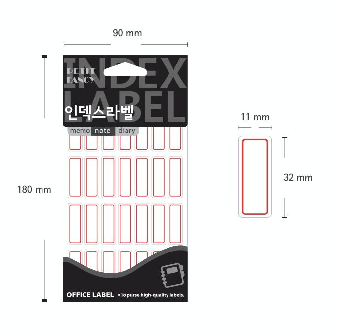 Petit Fancy Etikettenaufkleber (je 10 Stück) Indexetiketten / Kategorieetiketten / Büroetiketten / Anhängeraufkleber / Markierungswerkzeuge / Anhänger für Index - 48 Optionen